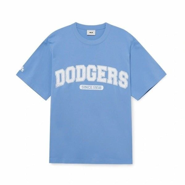  2694 - HÀNG CHÍNH HÃNG - ÁO THUN MLB - DODGERS 1958 - XANH - CODE : 3ATSV0633 