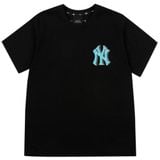  0875 - HÀNG CHÍNH HÃNG - ÁO THUN MLB - YANKEES *ĐEN (MỎNG)* 