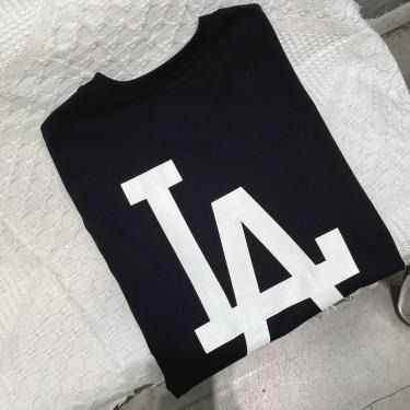  0974 - HÀNG CHÍNH HÃNG - ÁO THUN NEW ERA - ÁO 2 LOGO LA LỚN [ĐEN] - CODE: 13366622 
