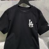  0974 - HÀNG CHÍNH HÃNG - ÁO THUN NEW ERA - ÁO 2 LOGO LA LỚN [ĐEN] - CODE: 13366622 