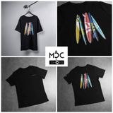  0725 - HÀNG CHÍNH HÃNG - ÁO THUN NEW ERA - MULTICOLOR ( ÁO VÁN ) ĐEN - *BLACK* - Code: 12715286 