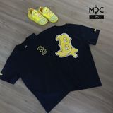  0629 - HÀNG CHÍNH HÃNG - ÁO THUN NEW ERA x BTS - LOGO B VÀNG - MÀU ĐEN - *BLACK* - Code: 13277226 