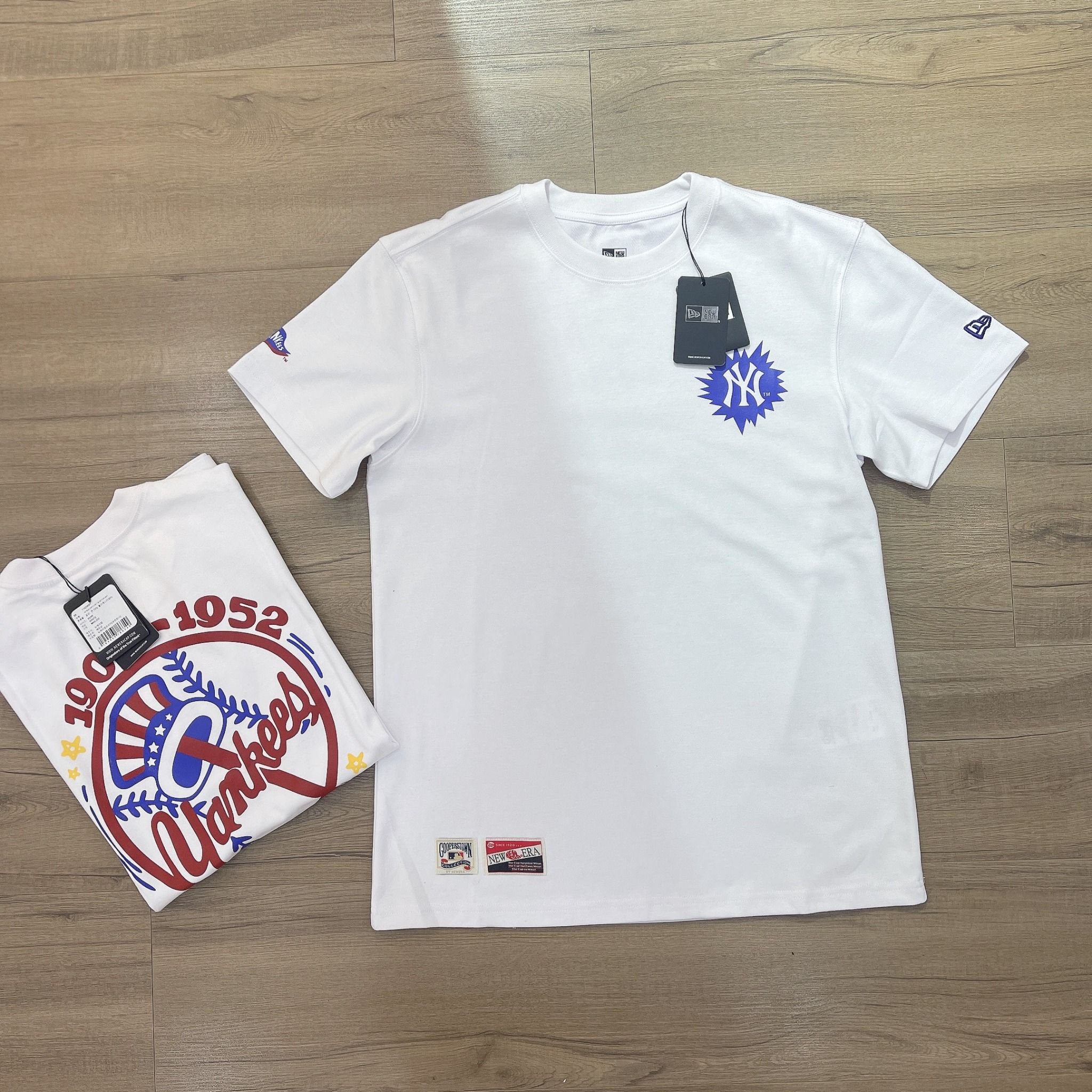  0645 - HÀNG CHÍNH HÃNG - ÁO THUN NEW ERA - NEW YORK BUZZ TRẮNG - *WHITE* - Code: 11929691 