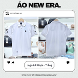  2388 - HÀNG CHÍNH HÃNG - ÁO THUN NEW ERA - Trắng - Logo LA Nhựa - CODE: 