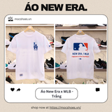  2384 - HÀNG CHÍNH HÃNG - ÁO THUN NEW ERA X MLB - TRẮNG - CODE: 14405338 