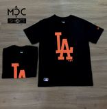  0622 - HÀNG CHÍNH HÃNG - ÁO THUN NEW ERA - LOGO LA CAM MÀU ĐEN - *BLACK* - Code: A11877-263 