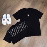  0977 - HÀNG CHÍNH HÃNG - ÁO THUN NEW ERA - CHICAGO [ĐEN] - CODE: 12354542 