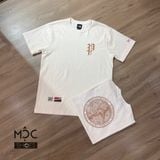  0759 - HÀNG CHÍNH HÃNG - ÁO THUN NEW ERA -  CHÂU ÂU BE - *BEIGE* - Code: 12544794 