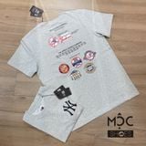  0707 - HÀNG CHÍNH HÃNG - ÁO THUN NEW ERA - COOPERLIST XÁM - *GREY* - Code: 12715354 
