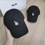 0414 - HÀNG CHÍNH HÃNG - Mũ - Nón Lưỡi Trai MLB *ĐEN LA* (Form Mềm) - AUTHENTIC 100% 