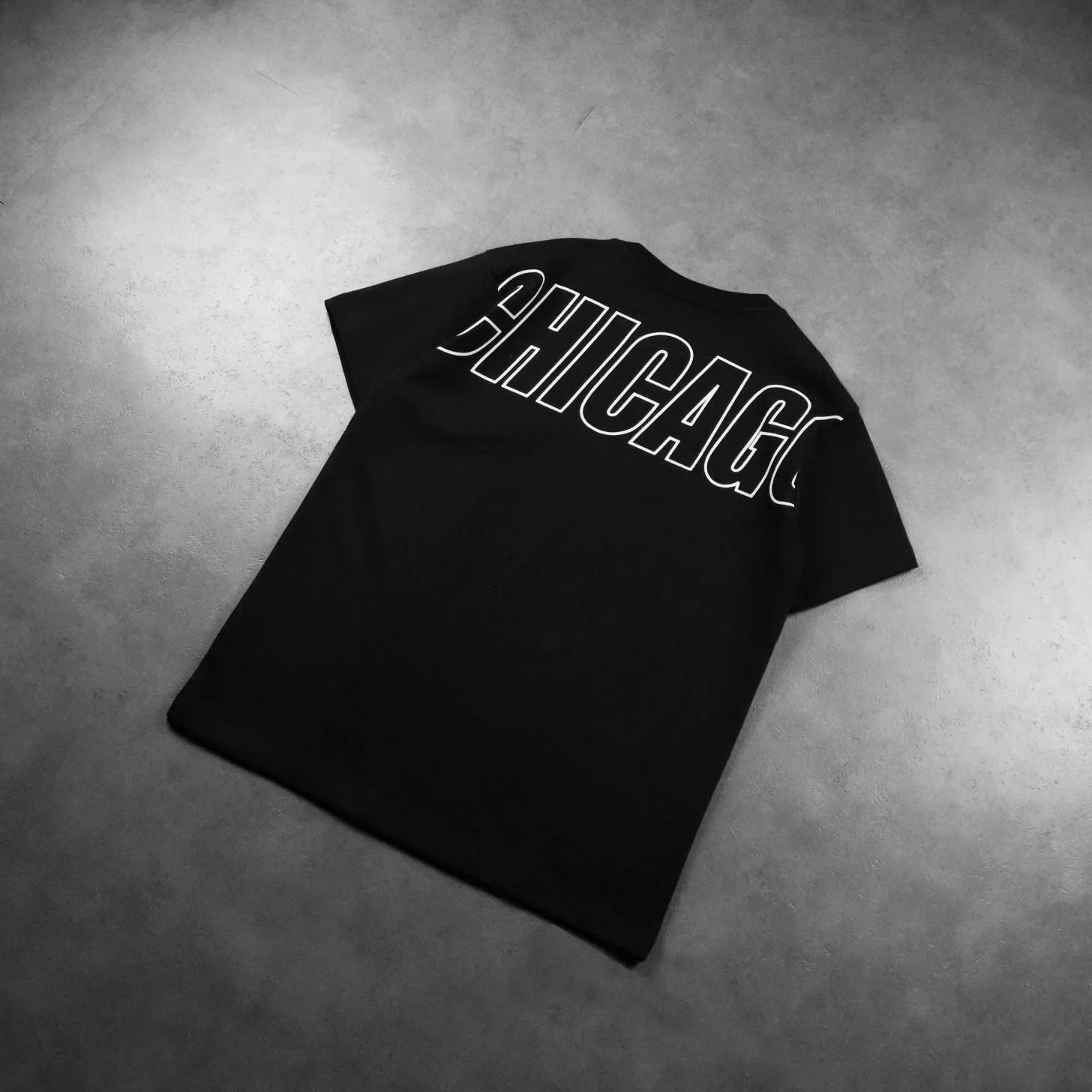  0977 - HÀNG CHÍNH HÃNG - ÁO THUN NEW ERA - CHICAGO [ĐEN] - CODE: 12354542 