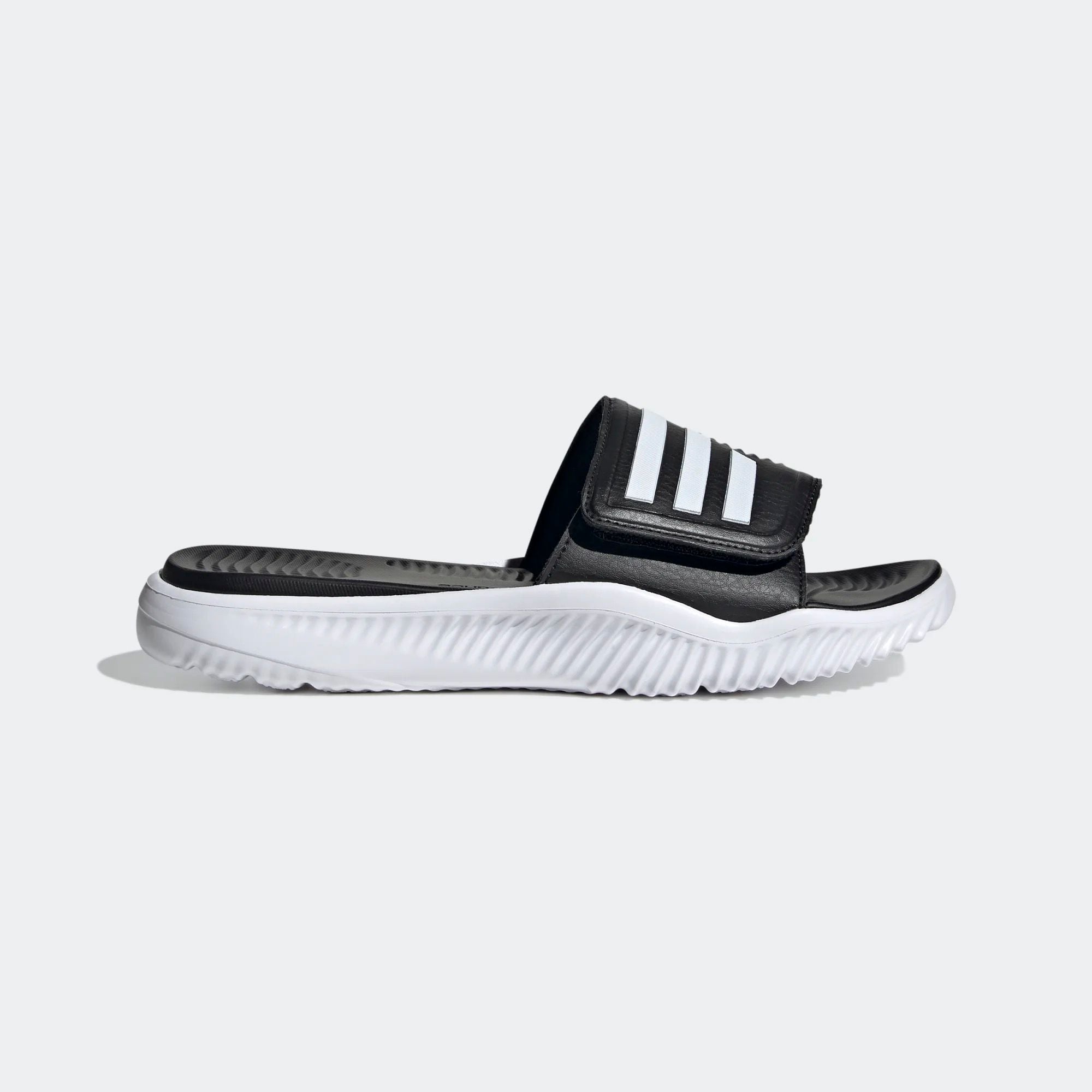  0454 - HÀNG CHÍNH HÃNG Season MỚI - DÉP ADIDAS ALPHABOUCE SLIDE (2.0) - CORE BLACK - *BLACK/WHITE* (2.0) - Code: GY9415 