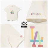  0730 - HÀNG CHÍNH HÃNG - ÁO THUN NEW ERA x BTS - DYNAMITE 7 MÀU BE - *BEIGE* - Code: 13276913 