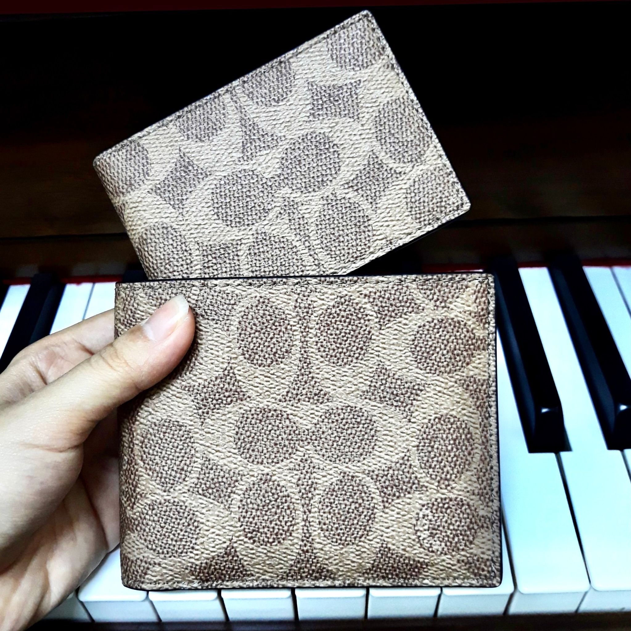  03966 - HÀNG CHÍNH HÃNG - VÍ COACH Nam NGẮN 850K - 3 in 1 