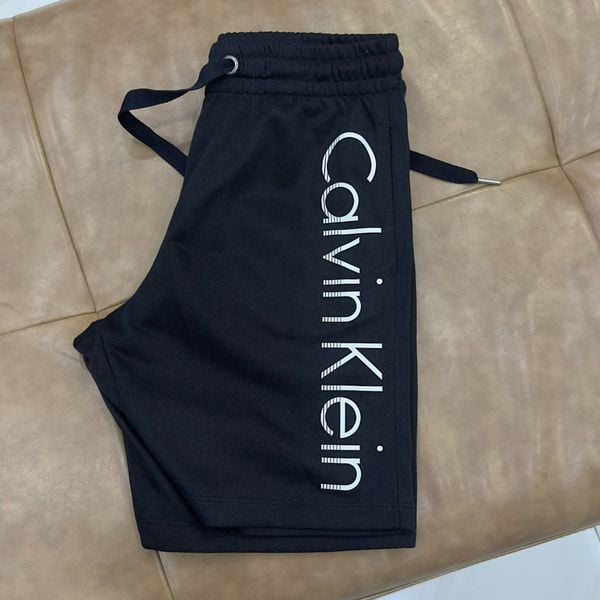  2716 - HÀNG CHÍNH HÃNG - SHORT NỈ CALVIN KLEIN - ĐEN 
