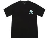  0875 - HÀNG CHÍNH HÃNG - ÁO THUN MLB - YANKEES *ĐEN (MỎNG)* 