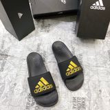  0329 - HÀNG CHÍNH HÃNG - DÉP ADIDAS CLOUDFOAM COMFORT - BIG LOGO - GOLD  (5) - Code: EG1850 