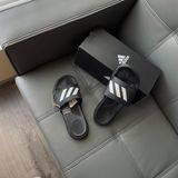  0452 - HÀNG CHÍNH HÃNG - DÉP ADIDAS ALPHABOUCE SLIDE - Đen SỌC TRẮNG - *SỌC TRẮNG* - Code: FZ0387 