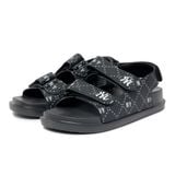  1036 - HÀNG CHÍNH HÃNG -  GIÀY SANDAL MLB -  DIA NY ĐEN - QUAI NHỰA - CODE : 3ASDCSD33-50BKS 