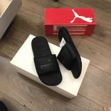  0422 - HÀNG CHÍNH HÃNG - DÉP PUMA COOL CAT - ĐEN FULL - *ALL BLACK* - Code: 371044 03 