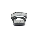  1050 - HÀNG CHÍNH HÃNG -  GIÀY SANDAL MLB - MONO DIA - XÁM ĐEN - CODE: 3ASDCSJ33 