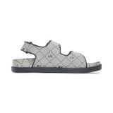  1050 - HÀNG CHÍNH HÃNG -  GIÀY SANDAL MLB - MONO DIA - XÁM ĐEN - CODE: 3ASDCSJ33 