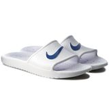  0498 - HÀNG CHÍNH HÃNG - DÉP NIKE KAWA SHOWER - *WHITE/BLUE LOGO* - 2023** - Code: 832528 