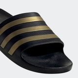  0115 - HÀNG CHÍNH HÃNG - DÉP ADILETTE AQUA SLIDE - ĐEN SỌC VÀNG - *BLACK/GOLD* - 2021** - Code: EG1758 