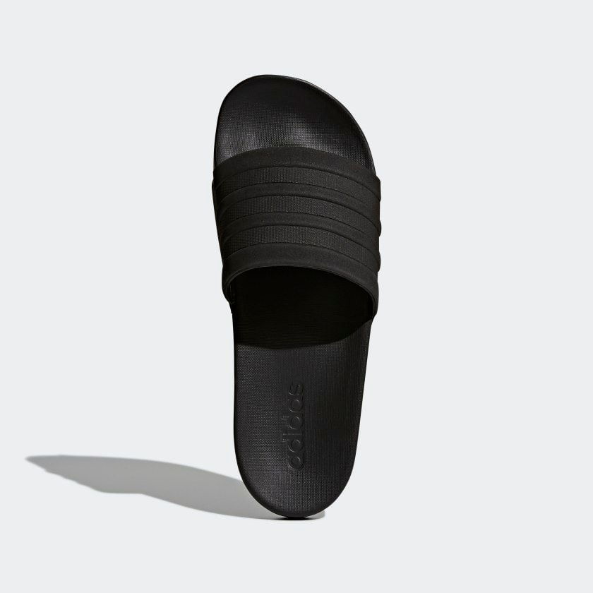  0192 - HÀNG CHÍNH HÃNG - DÉP ADIDAS CLOUDFOAM COMFORT - ALL BLACK - (1) - Code: S82137 