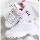  0448 - HÀNG CHÍNH HÃNG - GIÀY FILA DISRUPTOR CÁ MẬP - *WHITE/PINK* - Code: FS1HTA1074X WPK-1 