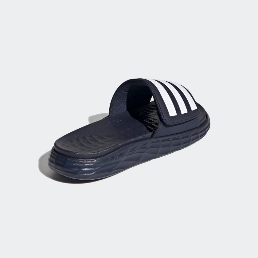  0196 - HÀNG CHÍNH HÃNG - DÉP ADIDAS DURAMO SL SLIDE - XANH SỌC TRẮNG - *NAVY/WHITE* - 2021** - Code: FY6034 