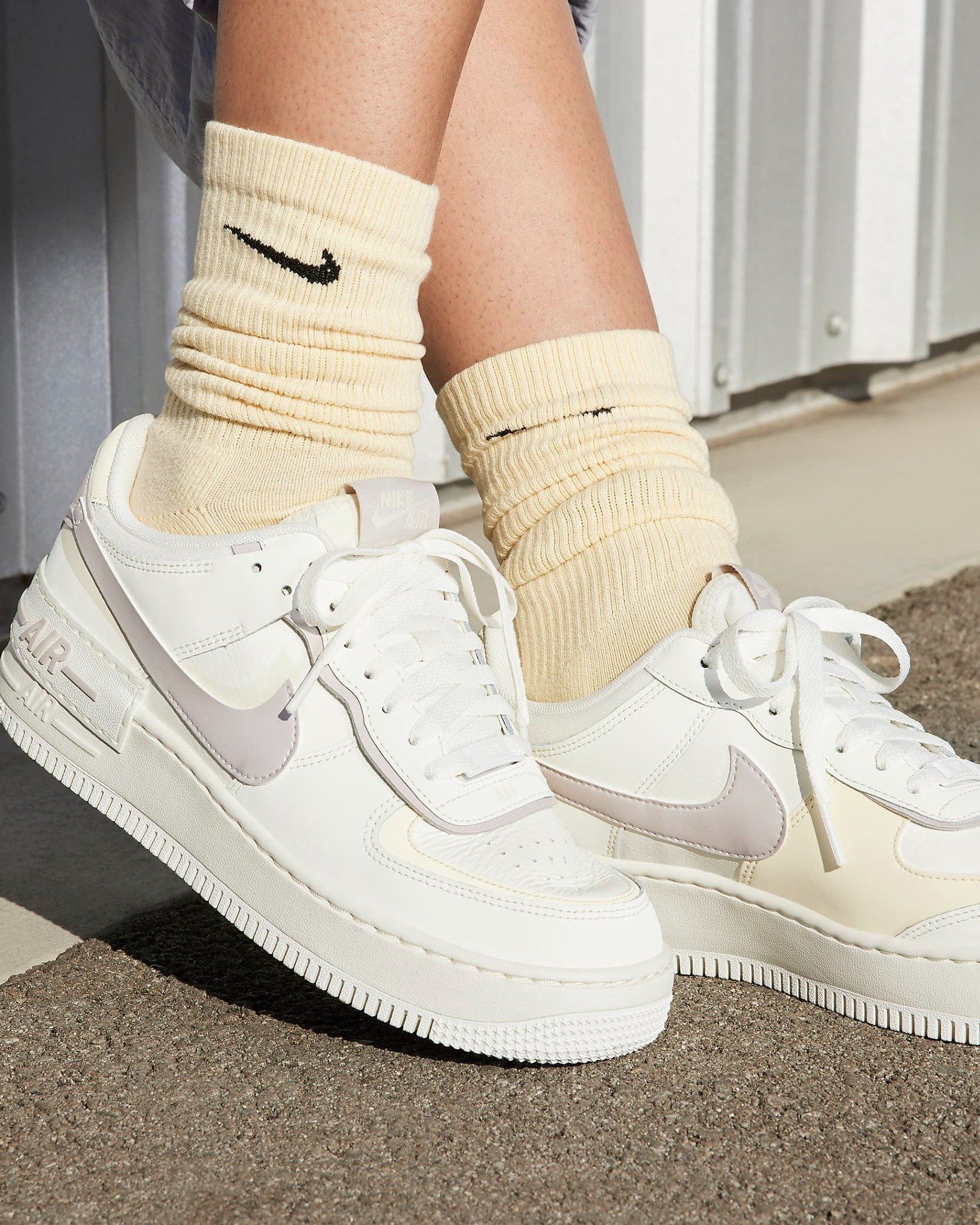  2165 - HÀNG CHÍNH HÃNG - GIÀY NIKE AIR FORCE 1 SHADOW ‘SAIL PLATINUM VIOLET’ - CODE: DZ1847-104 