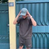  0766 - HÀNG CHÍNH HÃNG - ÁO THUN TEE ESSENTIAL FOG - *RÊU ĐẬM* - SEASON 22 