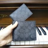  03966 - HÀNG CHÍNH HÃNG - VÍ COACH Nam NGẮN 850K - 3 in 1 