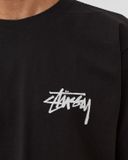 1139 - HÀNG CHÍNH HÃNG - ÁO THUN STUSSY -  STUSSY READ EM' N' WEEP PIGMENT DYED - BLACK 