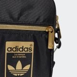  0246 - TÚI ĐEO CHÉO HOT HIT ADIDAS FEST BAG - *Black/Gold* - Code: GF3199 