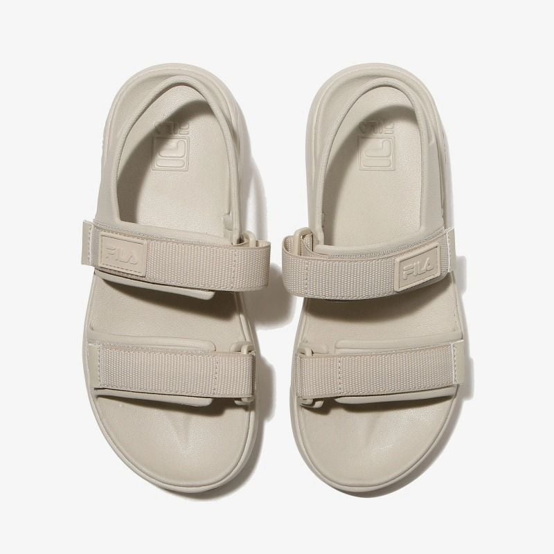  1008 - HÀNG CHÍNH HÃNG - GIÀY QUAI HẬU SANDAL FILA SURFY MÀU - * Beige Brown * - CODE:1SM01934E_925 