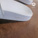  0403 - HÀNG CHÍNH HÃNG - DÉP ADIDAS LITE TRẮNG ĐEN *WHITE/BLACK* - Code: EG8272 