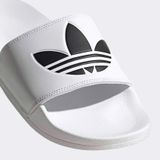  0403 - HÀNG CHÍNH HÃNG - DÉP ADIDAS LITE TRẮNG ĐEN *WHITE/BLACK* - Code: EG8272 