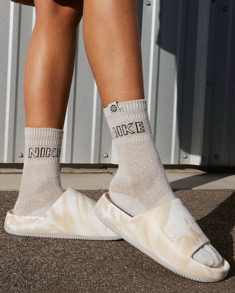  2575 - HÀNG CHÍNH HÃNG - DÉP NIKE CALM SLIDE *Phantom Marbled* - CODE: FV5643-001 