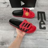  1163 - HÀNG CHÍNH HÃNG - DÉP ADIDAS TND - MÀU ĐỎ ĐEN - Manchester United - CODE: GZ5940 