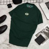  0758 - HÀNG CHÍNH HÃNG - ÁO THUN NEW ERA -  G PACKERS ORIGIN RÊU - 