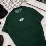  0758 - HÀNG CHÍNH HÃNG - ÁO THUN NEW ERA -  G PACKERS ORIGIN RÊU - 