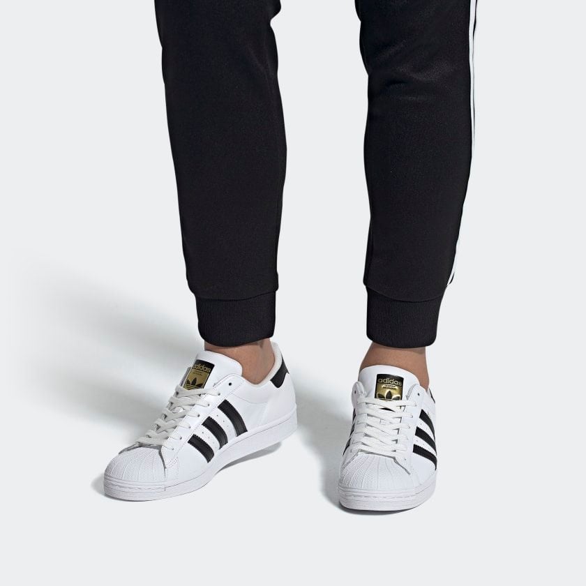  0090 - HÀNG CHÍNH HÃNG - GIÀY ADIDAS SUPERSTAR GOLD TEM VÀNG  - *WHITE/GOLD LOGO* - 2021** - Code: EG4958 