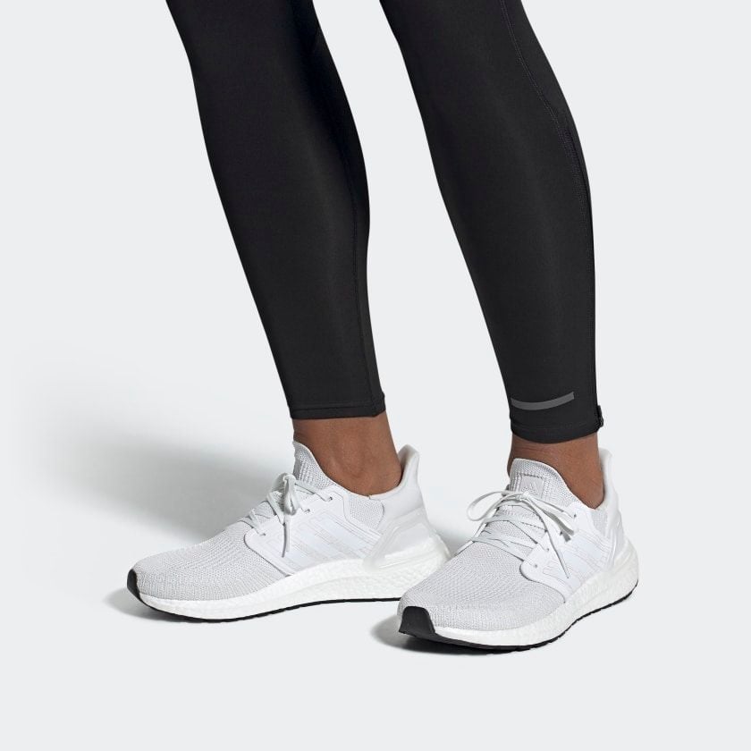 Adidas ultraboost 20 all hot sale white