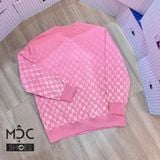  0820 - HÀNG CHÍNH HÃNG - ÁO SWEATER MLB MONOGRAM GRADATION ALLOVER OVERFIT NEW YORK YANKEES --- MÀU HỒNG PINK - Code : 3AMTM1024-50COS 