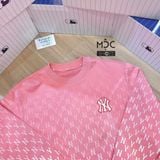  0820 - HÀNG CHÍNH HÃNG - ÁO SWEATER MLB MONOGRAM GRADATION ALLOVER OVERFIT NEW YORK YANKEES --- MÀU HỒNG PINK - Code : 3AMTM1024-50COS 