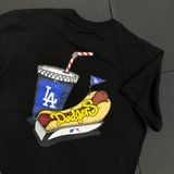  0728 - HÀNG CHÍNH HÃNG - ÁO THUN NEW ERA - HOTDOG ĐEN - *BLACK* - Code: 12715377 