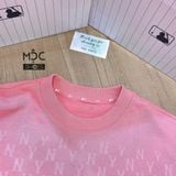  0820 - HÀNG CHÍNH HÃNG - ÁO SWEATER MLB MONOGRAM GRADATION ALLOVER OVERFIT NEW YORK YANKEES --- MÀU HỒNG PINK - Code : 3AMTM1024-50COS 