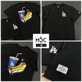  0728 - HÀNG CHÍNH HÃNG - ÁO THUN NEW ERA - HOTDOG ĐEN - *BLACK* - Code: 12715377 